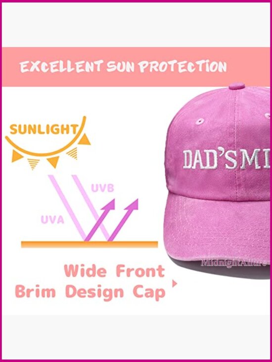 Baseball Cap Adjustable Denim Cotton Hat Unisex Outdoor Sun Protection main image 6